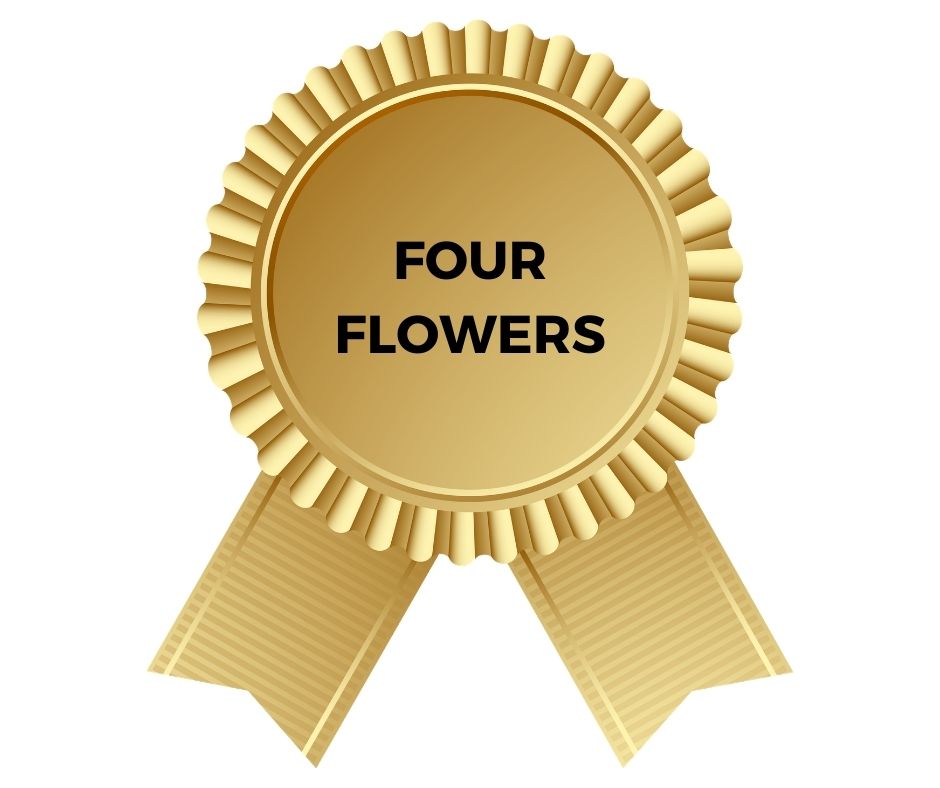 Four Flowers – Gold